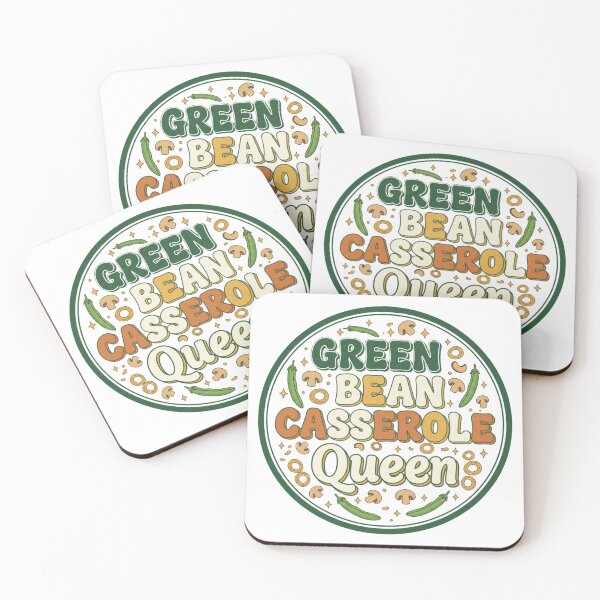 Item preview, Green Bean Casserole Queen – Funny Thanksgiving Cooking Quote designed and sold by JustCrafted.
