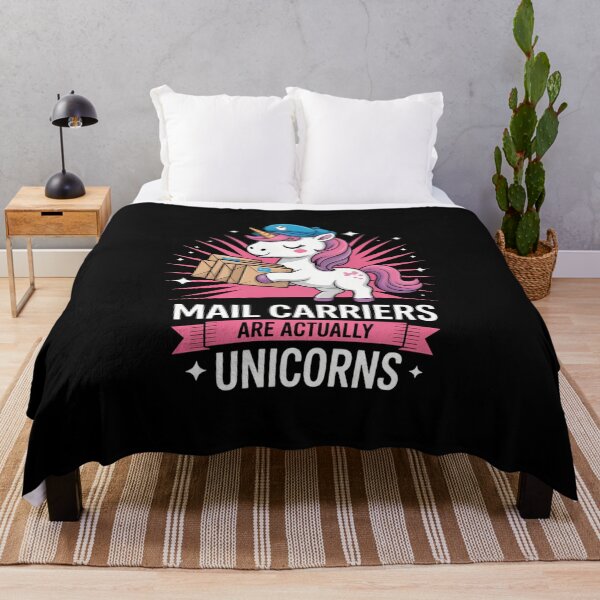 Item preview, Funny Mail Carrier Mailman Postal Worker Unicorn designed and sold by YaulTape.