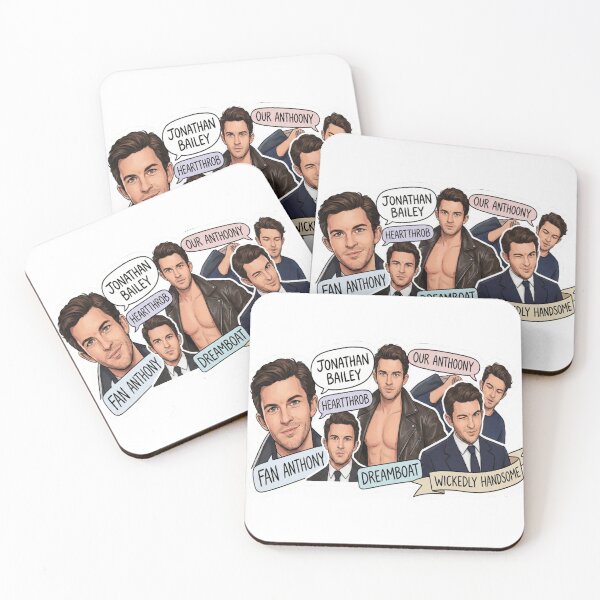 Item preview, Jonathan Bailey Collage Sticker – Fan Anthony, Heartthrob & Dreamboat Fan Art designed and sold by Gurjeetpixelart.