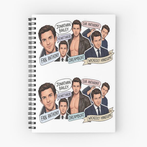 Artikelvorschau, Jonathan Bailey Collage-Sticker – Fan-Art für Anthony, Herzensbrecher und Traummann entworfen und verkauft von Gurjeetpixelart.