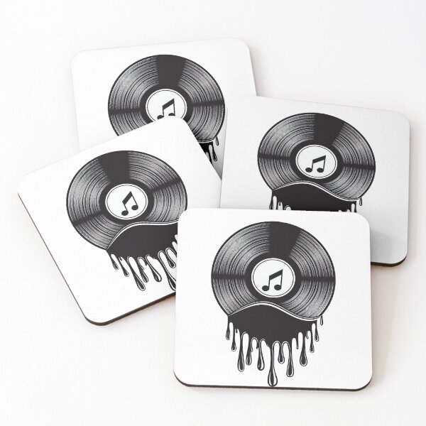 Item preview, Melting Golden Groove - Vinyl Record Designs designed and sold by RockitBaby.