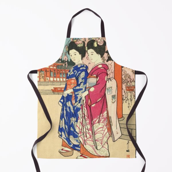 Item preview, Maiko by Yoshida Hiroshi : Elegant Shin Hanga Japanese Poster designed and sold by artofuniverse.