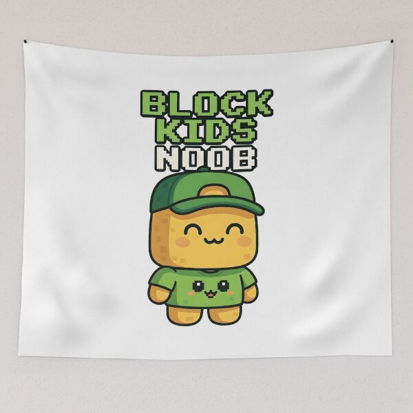 Item preview, BLOCK KIDS NOOB designed and sold by SignumShop.