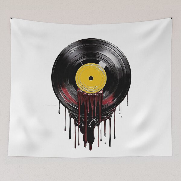 Item preview, Melting Spinning Soul - Vinyl Record Designs designed and sold by RockitBaby.