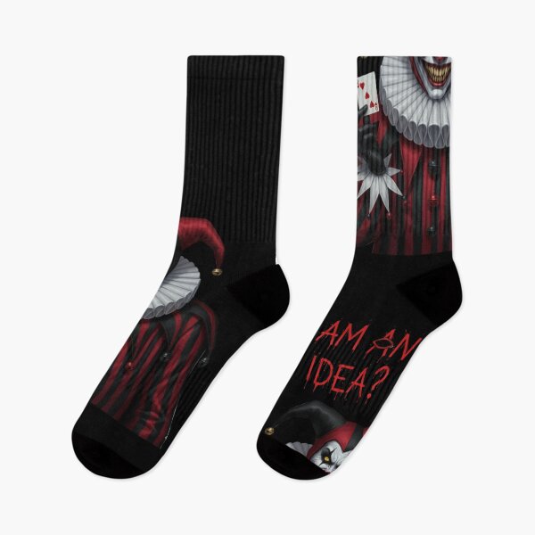 Item preview, Dark Jester Artwork – Creepy Clown Design – “I Am an Idea?” Horror Graphic designed and sold by TOOBIC.