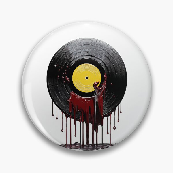 Item preview, Echoes of Melting Vinyl - Vinyl Record Designs designed and sold by RockitBaby.