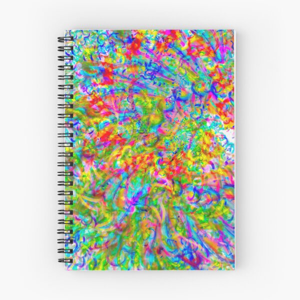Item preview, Chaotic Color Energy | High Saturation Abstract Digital Painting | Abstract Scribble designed and sold by Keltoi-art.