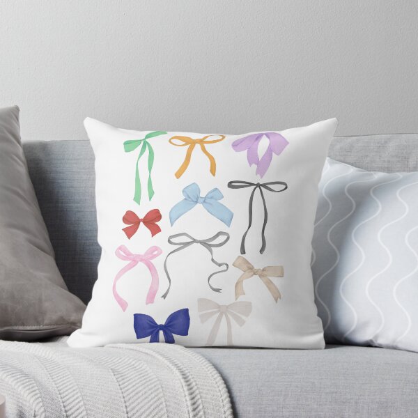 Item preview, Cute Preppy Ribbon Bows Collage designed and sold by SaltedBeachPaperie.