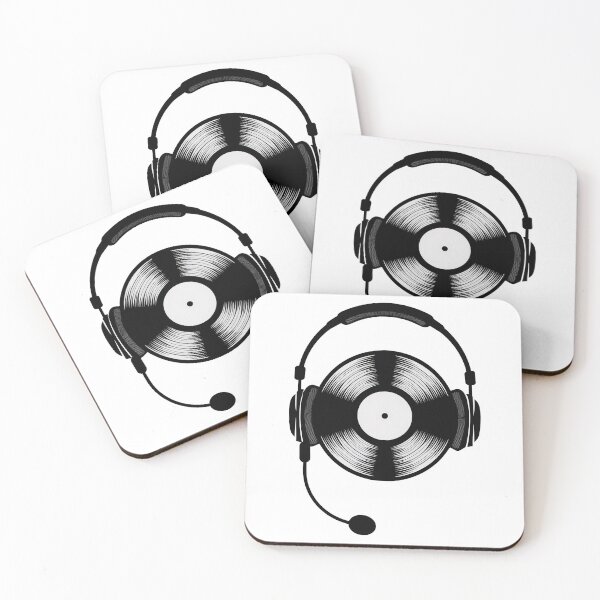 Item preview, DJ Retro Rhythms - Vinyl Record Designs designed and sold by RockitBaby.