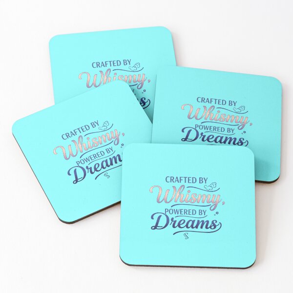 Item preview, Crafted by Whimsy, Powered by Dreams: Motivational Script Typography designed and sold by KiddoCavePrints.