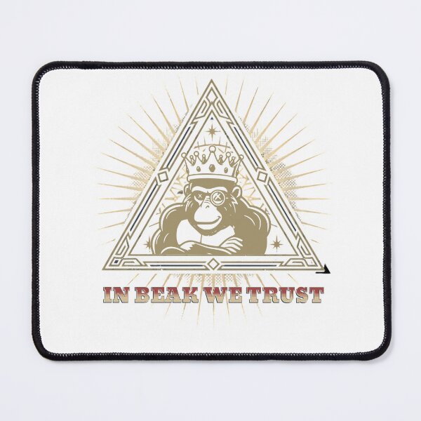 Item preview, In Beak We Trust | Golden Gym Cult Emblem designed and sold by BeakBros.