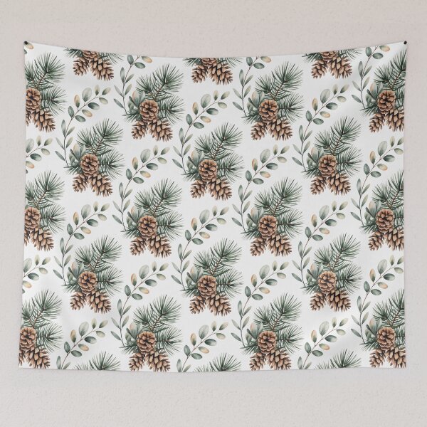 Item preview, Winter Cone Design designed and sold by NicolasGlowArt.