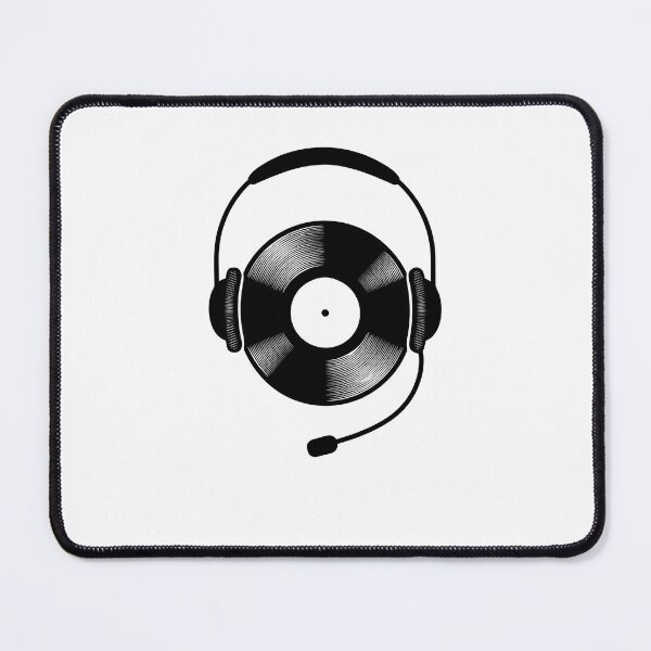Item preview, DJ Warm Wax Whispers - Vinyl Record Designs designed and sold by RockitBaby.