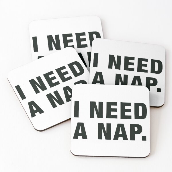 Item preview, I Need a Nap – Minimalist Text Design designed and sold by L3mon.