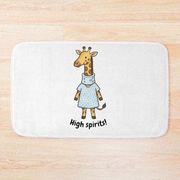 Item preview, Cute Giraffe Hospital Patient Neck Brace High Spirits designed and sold by k3rstman1.