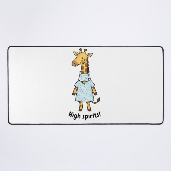 Item preview, Cute Giraffe Hospital Patient Neck Brace High Spirits designed and sold by k3rstman1.