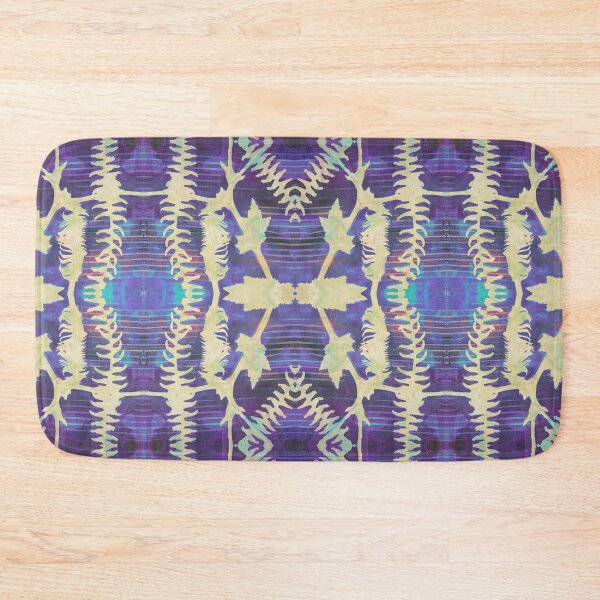 Item preview, Negative Space Monoprint Pattern designed and sold by vallisrowe.