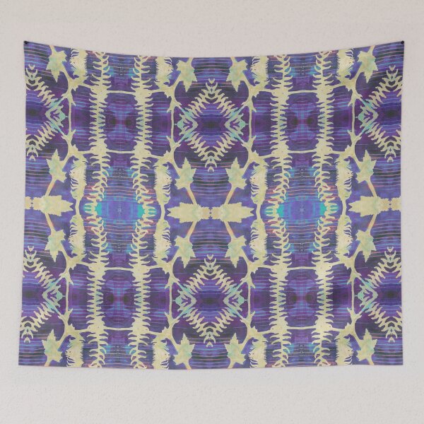 Item preview, Negative Space Monoprint Pattern designed and sold by vallisrowe.