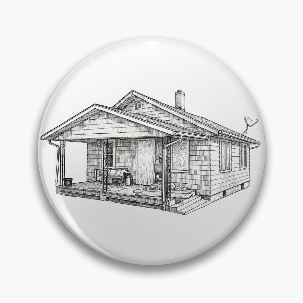 Item preview, Abandoned House designed and sold by Naux | Design & Illustration.