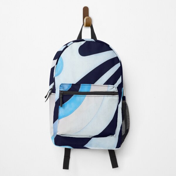 Item preview, Flow of Energy V — Frosted Motion (Minimal Abstract in Icy Blue Tones) designed and sold by InspireVibeArt.
