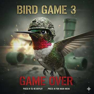 Artwork thumbnail, Bird Game Humming Bird by Racesetup