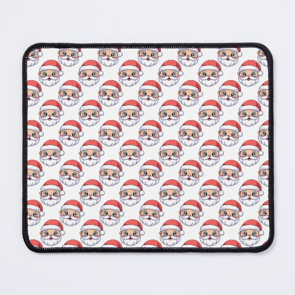 Item preview, Cartoon Santa Faces designed and sold by NicolasGlowArt.