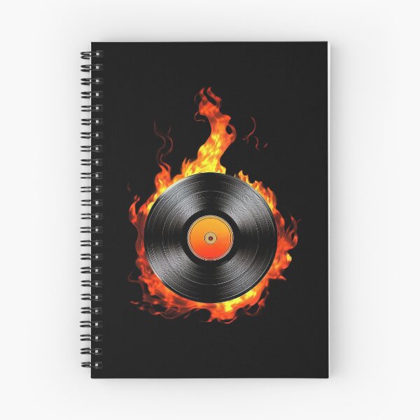 Item preview, Analog Audio Fire - Vinyl Record Designs designed and sold by RockitBaby.