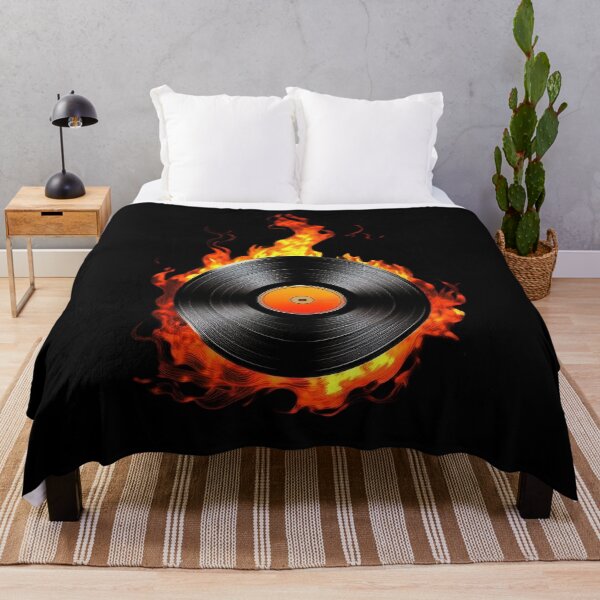 Item preview, Analog Audio Fire - Vinyl Record Designs designed and sold by RockitBaby.