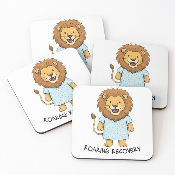 Item preview, Cute Lion Roaring Recovery Patient Hospital designed and sold by k3rstman1.