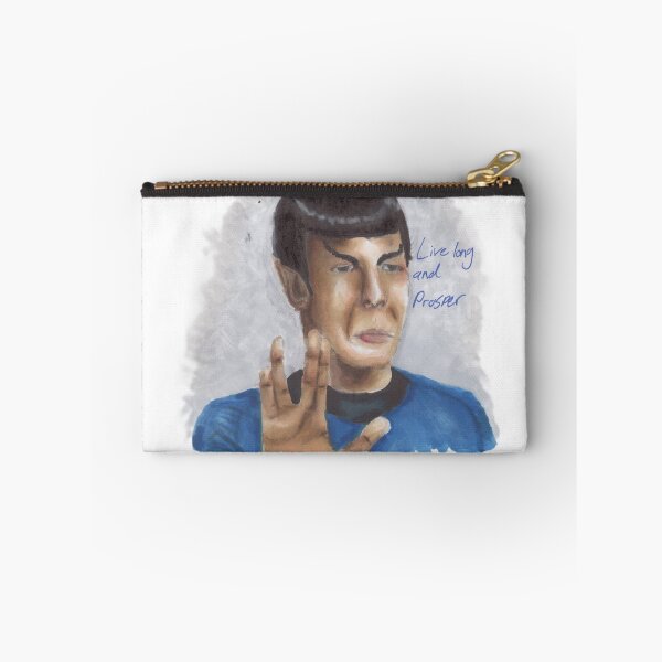 Item preview, Spock - Live Long and Prosper designed and sold by Skeleton in a Cage Art Studio.