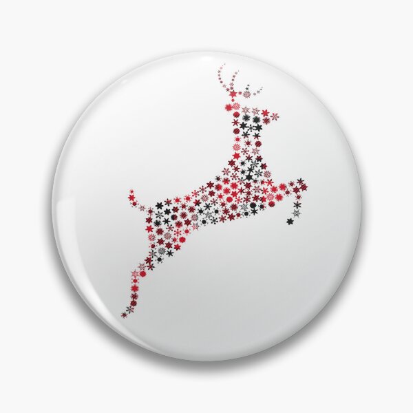 Item preview, Scottish Snowflake Deer Design | Festive Highland Reindeer Shirt designed and sold by Loom on the Loch.