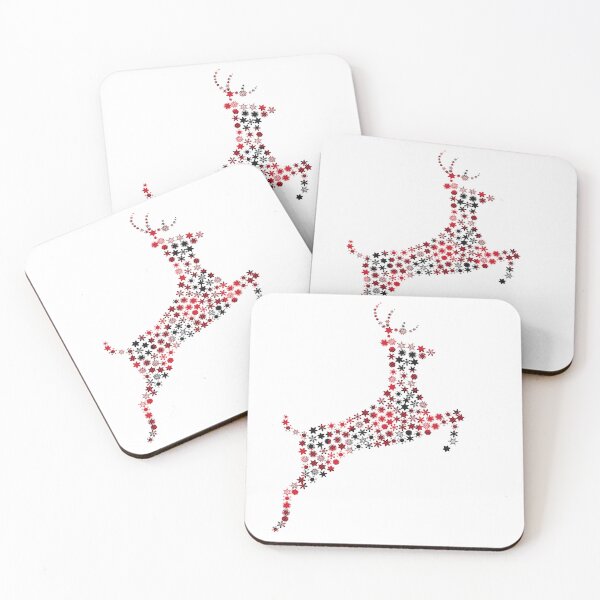 Item preview, Scottish Snowflake Deer Design | Festive Highland Reindeer Shirt designed and sold by Loom on the Loch.