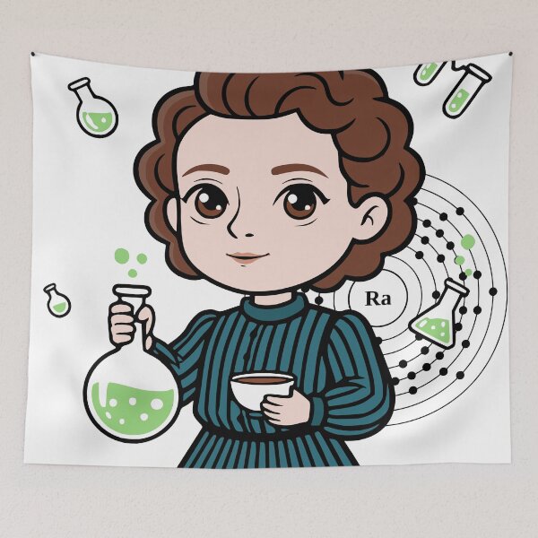 Item preview, Little Marie Curie designed and sold by Javier Narváez Solarte.