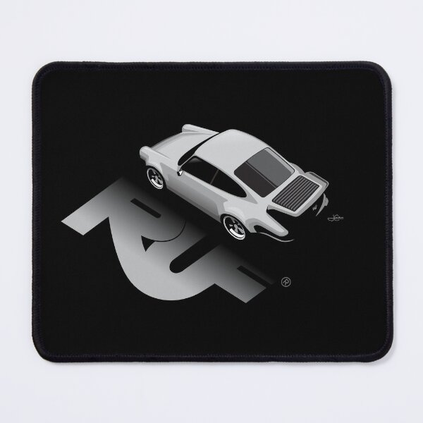 Item preview, 930 turbo RUF 911 Silver Essential Illustration designed and sold by blackdogshop.