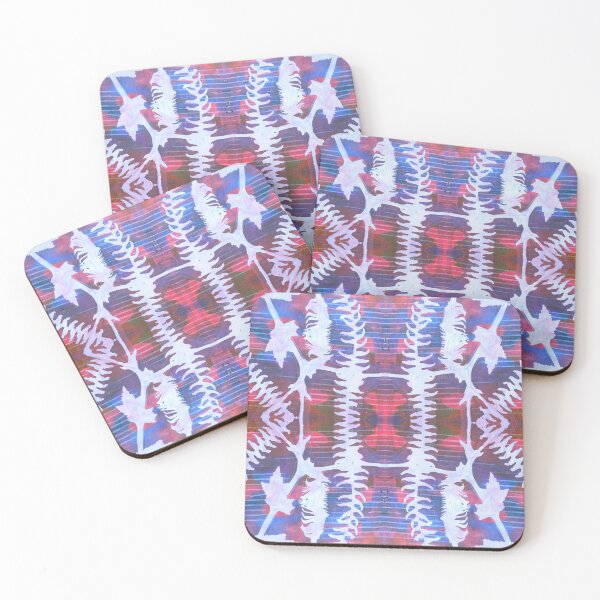 Item preview, Negative Space Monoprint Pattern designed and sold by vallisrowe.