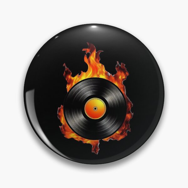 Item preview, Soulful Spin Fire - Vinyl Record Designs designed and sold by RockitBaby.