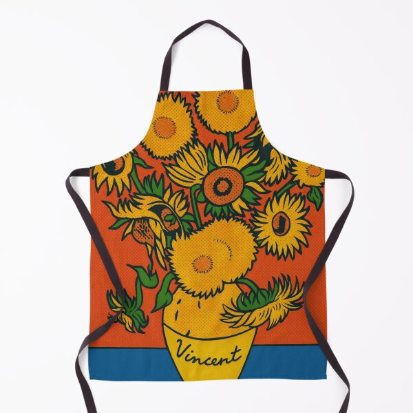 Item preview, Sunflowers by Van Gogh - Modern Pop Art Reimagining designed and sold by ThanksForToday.