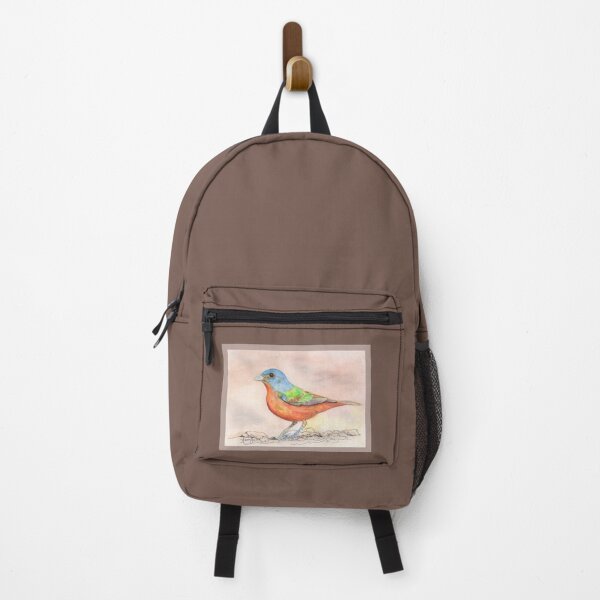 Item preview, Painted Bunting - watercolor painting designed and sold by Annie Mason Art.