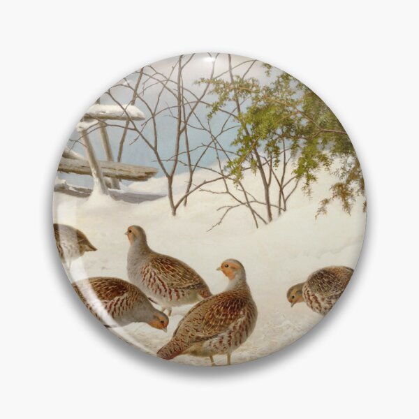 Item preview, Partridges in snow, 1895, by Ferdinand von Wright designed and sold by AngyDesigns49.