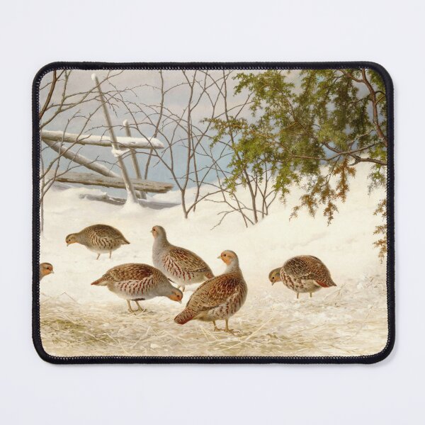Item preview, Partridges in snow, 1895, by Ferdinand von Wright designed and sold by AngyDesigns49.