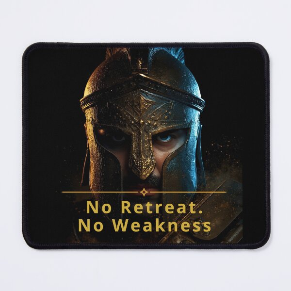 Item preview, Spartan Warrior –No Retreat. No Weakness, Become Your Own Weapon designed and sold by NatureNinja.