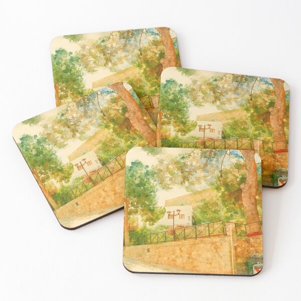 Item preview, Sagunto in Watercolor: Mediterranean Charm on the Ascent to the Castle designed and sold by Miradas del Mundo.