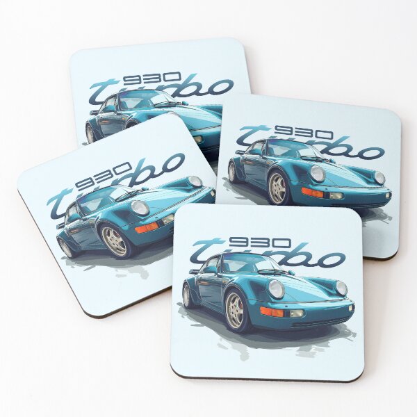 Item preview, Ilustración del 930 Turbo Blue designed and sold by blackdogshop.