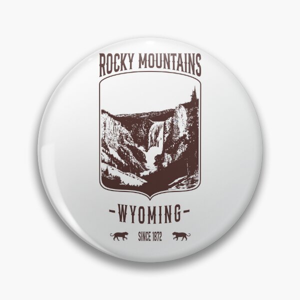Item preview, Rocky Mountains - brown designed and sold by T-shirts LWD.
