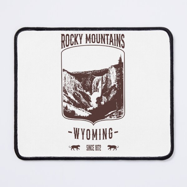 Item preview, Rocky Mountains - brown designed and sold by T-shirts LWD.