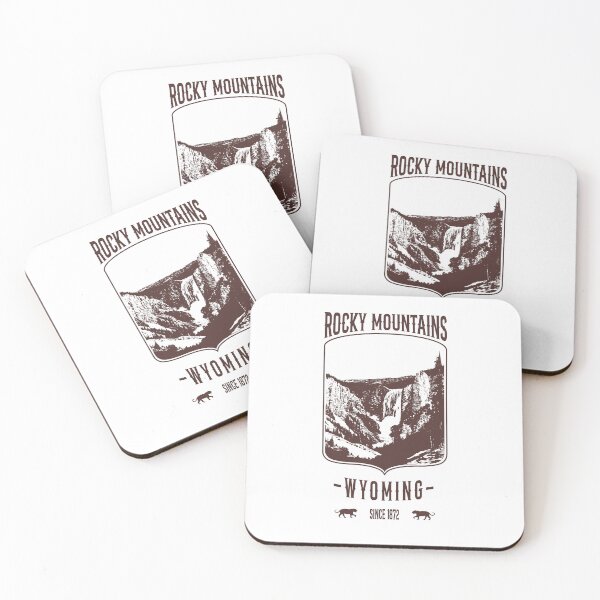 Item preview, Rocky Mountains - brown designed and sold by T-shirts LWD.