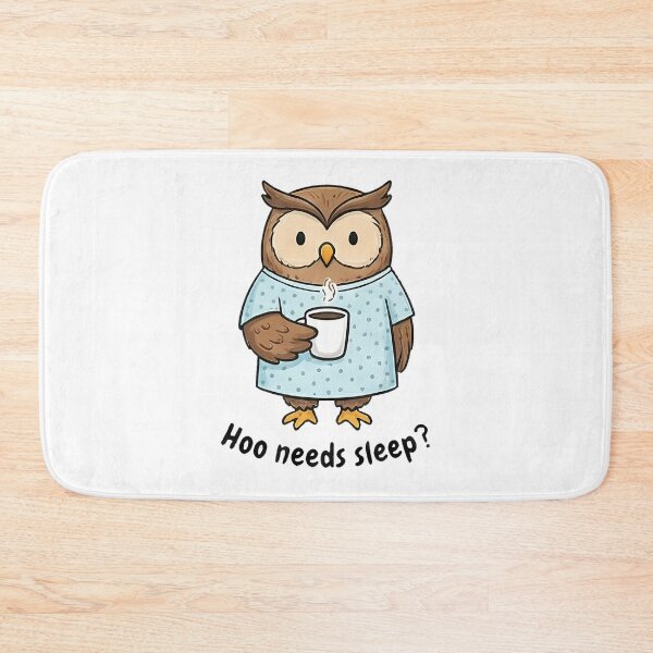 Item preview, Sleepy Owl Coffee Hoo Needs Sleep designed and sold by k3rstman1.