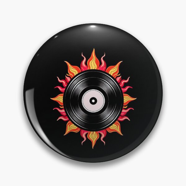 Item preview, Retro Vinyl Fire - Vinyl Record Designs designed and sold by RockitBaby.