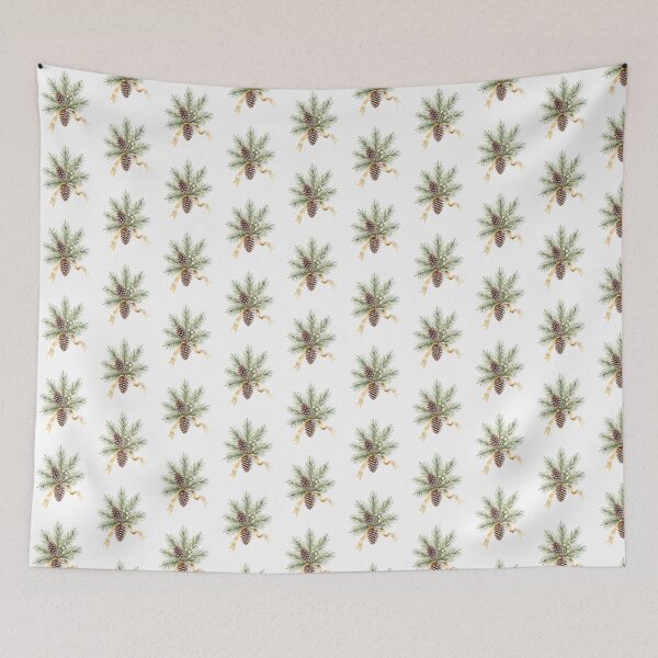 Item preview, Warm Pine — Holiday Wreath Illustration designed and sold by Mora Atelier Designs.