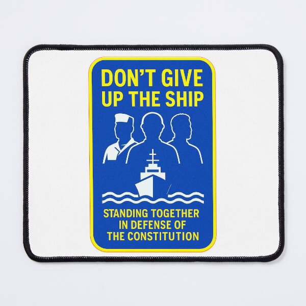 Item preview, DON’T GIVE UP THE SHIP – BADGE COLLECTION — “You Saw Nothing… Except EVERYTHING” Edition designed and sold by WheelieGdArt.